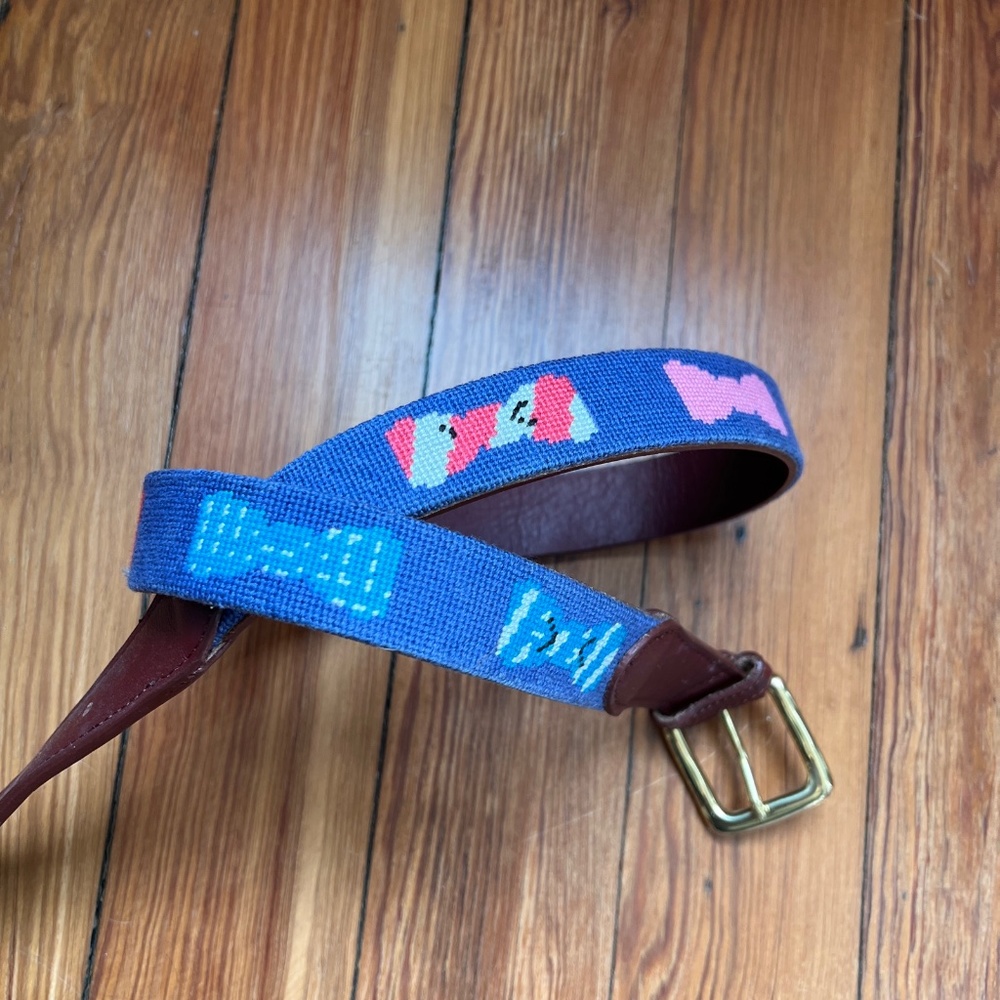 Tucker Blair Needlepoint Belt size 32
